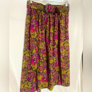 90s High-Waist skirt with Belt